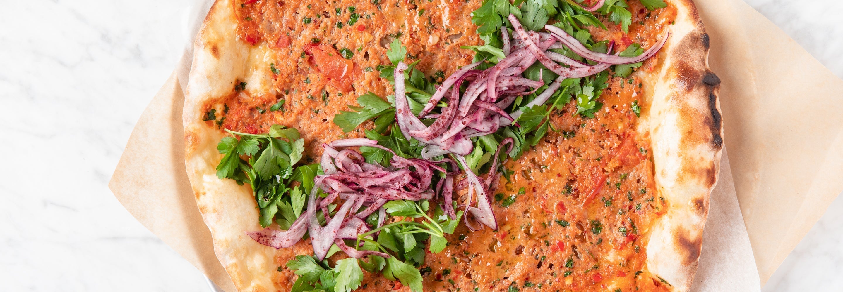 楽山釜 Lahmacun (Turkish Pizza) Recipe | Outdoor Oven Cooking | Gozney