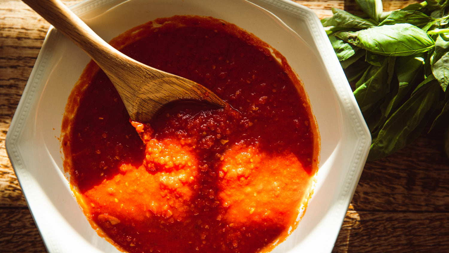 Easy pizza sauce recipe recipe poster image