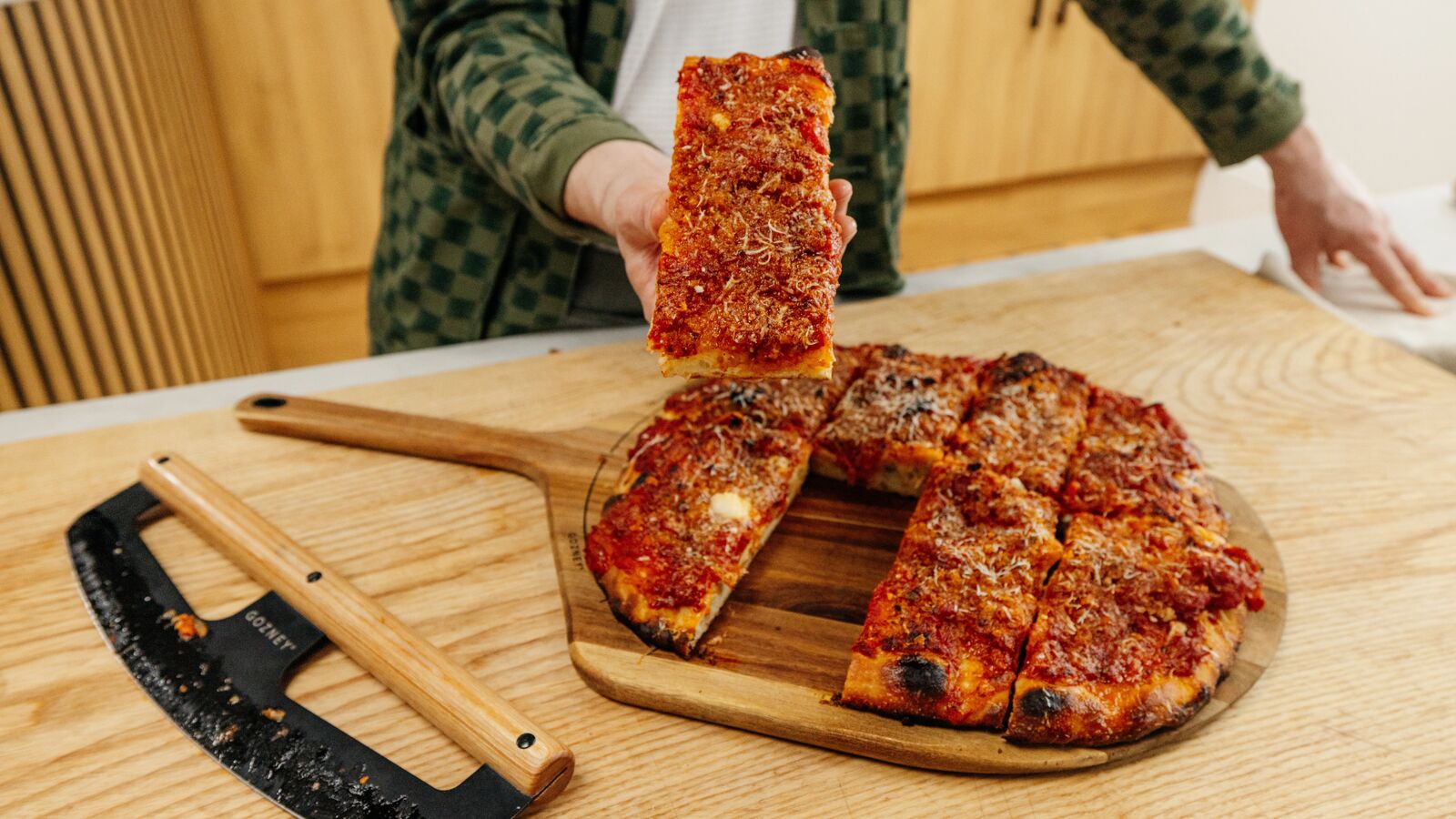 Sfincione Pizza
 &ndash; Gozney