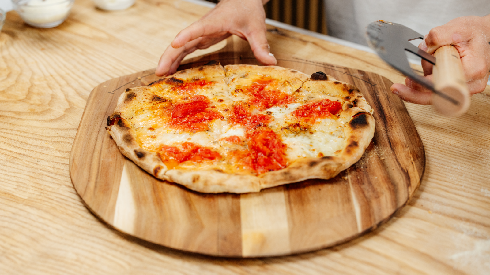 Upside Down Pizza
 &ndash; Gozney