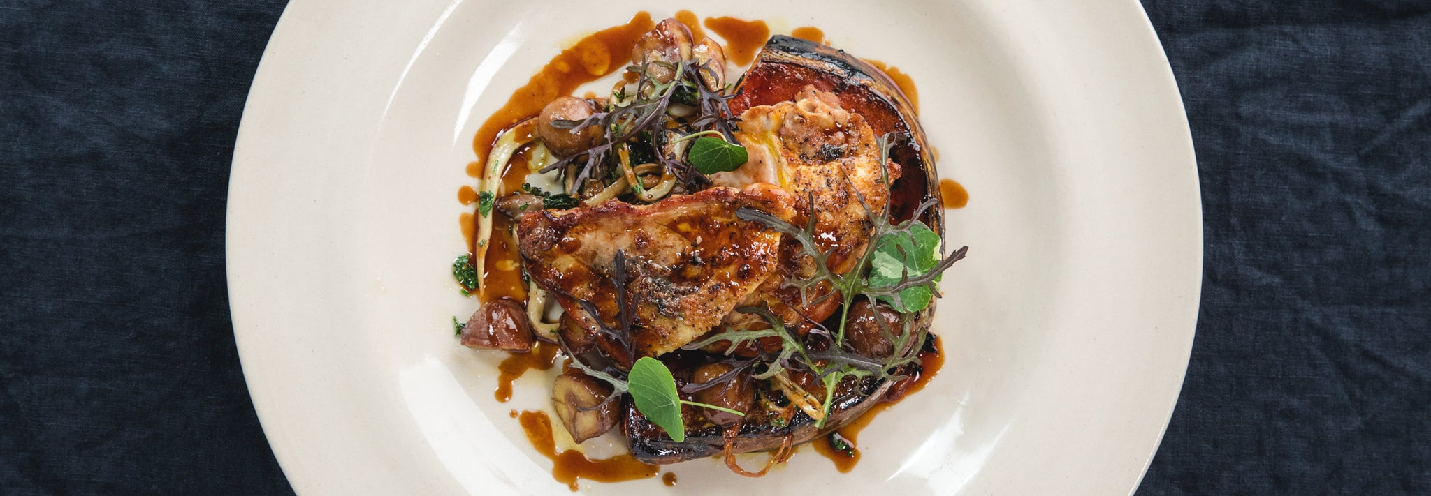 James Golding’s Pheasant Breast with Oyster Mushrooms