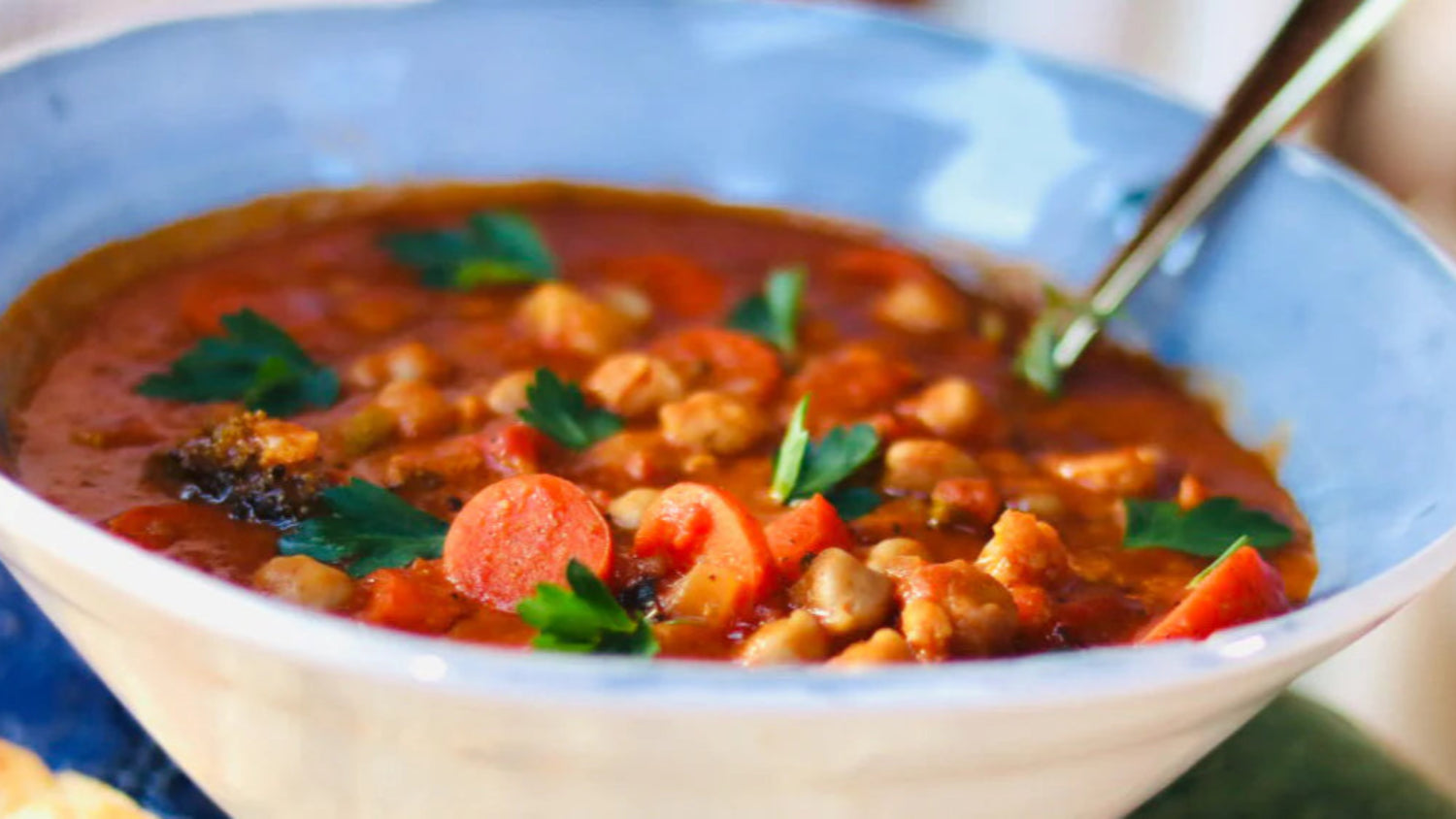Vegan Tikka Masala & Naan recipe poster image