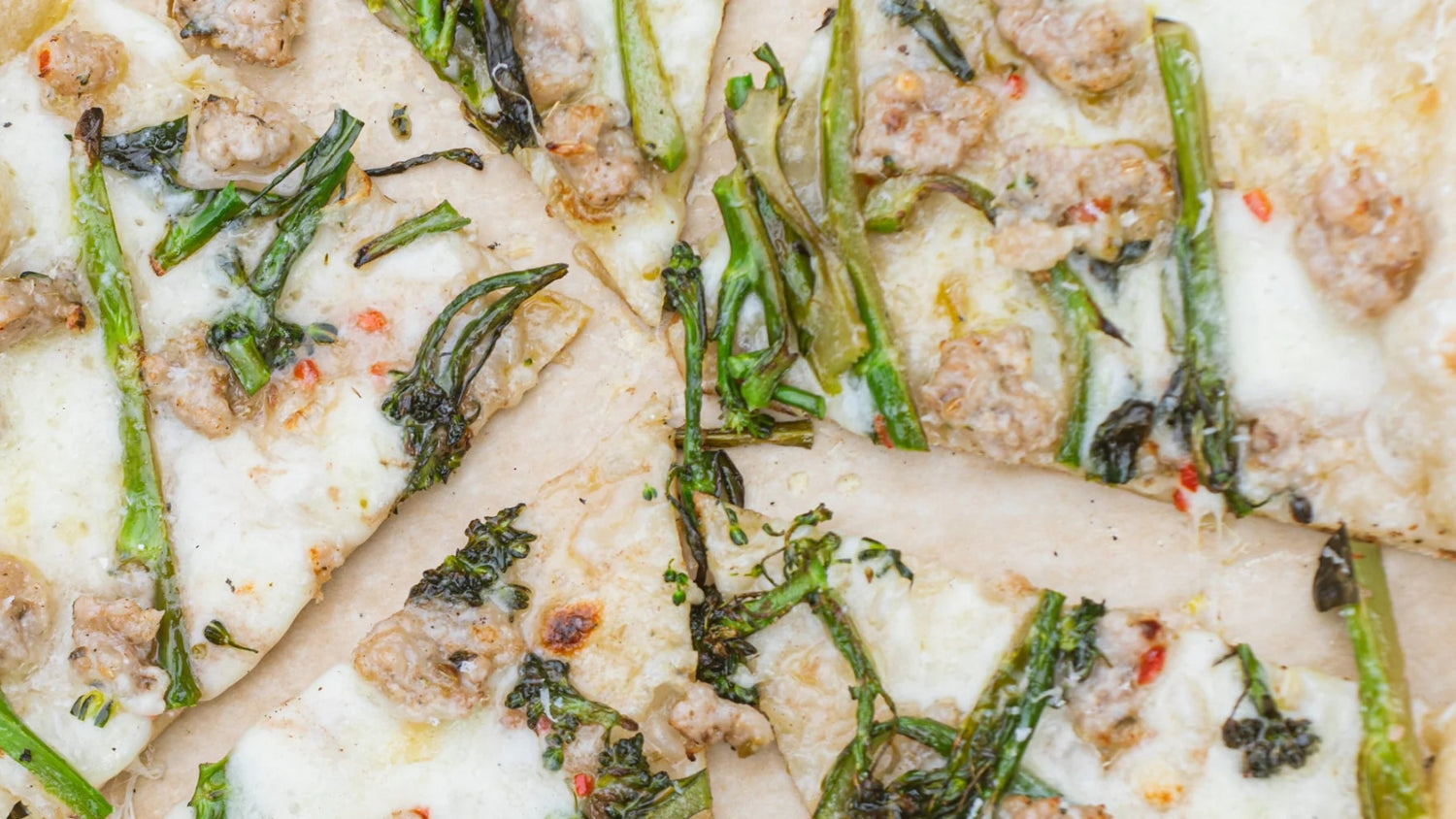 Fennel Sausage & Broccoli Pizza recipe poster image